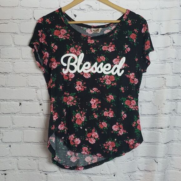 Day Trippin' Blessed Floral Shirt - Picture 1 of 9
